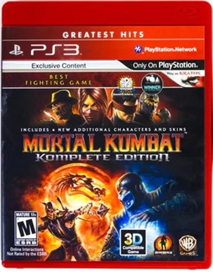 Mortal Kombat Komplete Edition - OB - PS3