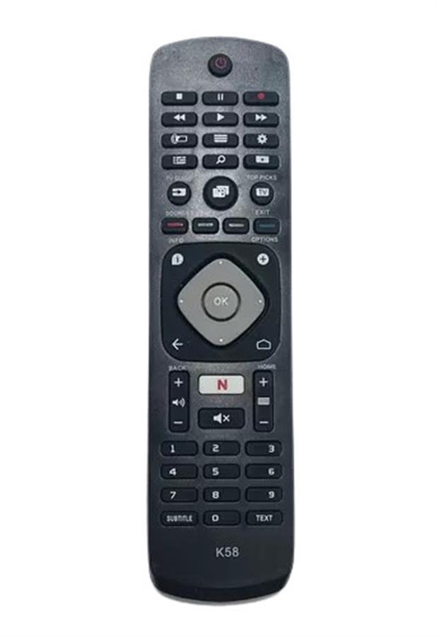 Control Remoto Tv Con Phillips Smart Tv Netflix K58 / Dgt98b