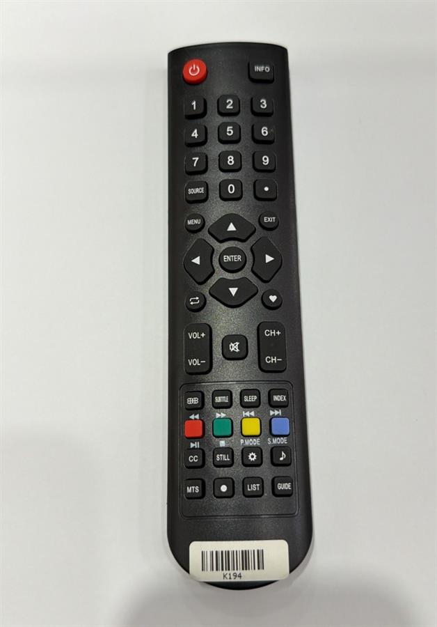CONTROL REMOTO TV NEX/HYUNDAI LCD  / K194 /  CAJA 6