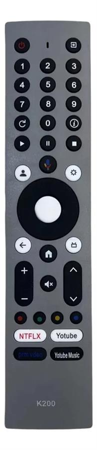 Control Remoto Para Jvc Smart Tv 4k Android Full Hd K200 / VR407