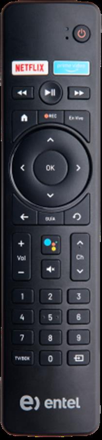 CONTROL REMOTO DECODIFICADOR ENTEL