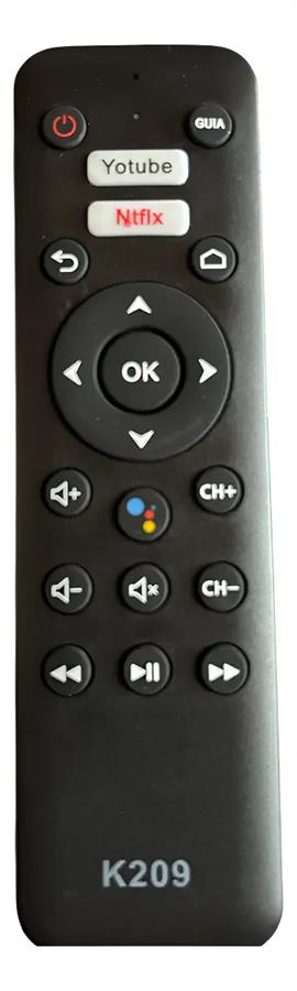 CONTROL REMOTO DECO DECODIFICADOR ENTEL - K209