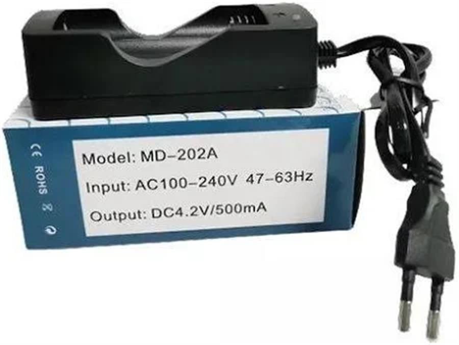Cargador Pila 18650 - no incluye pilas