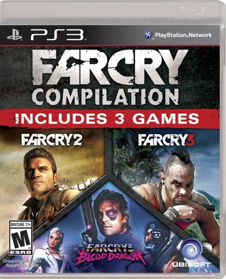 Far Cry Compilation - 2 / 3 / 3 Blood Dragons - OB - PS3