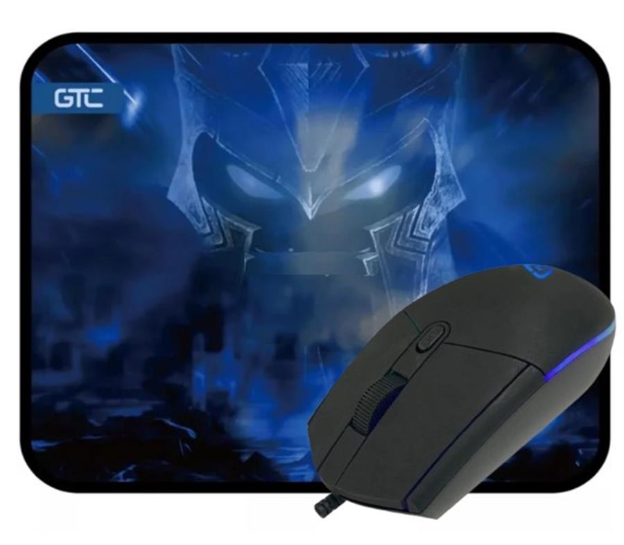 Kit Mouse + Mousepad 2en1 Gtc Cbg-019