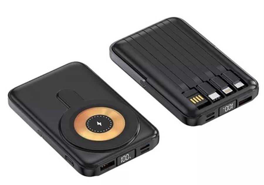 Cargador Portatil 15000mAh Carga Inalambrica Ewtto Et-e2027