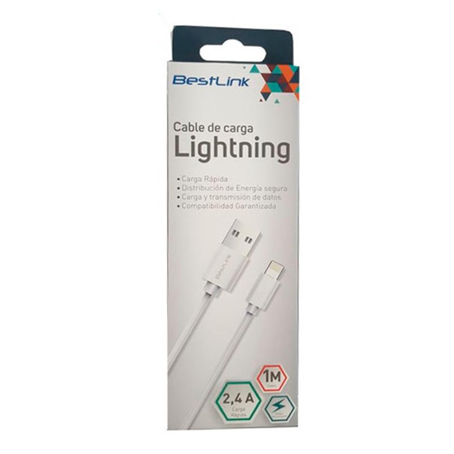 Cable Lightning a Usb Blanco BestLink Bl-ch0200w