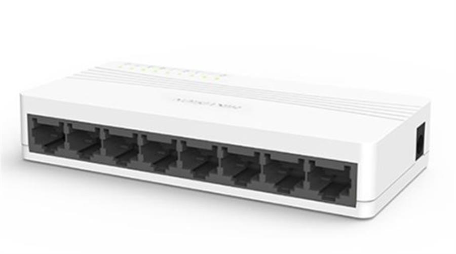 Switch 8 Puertos Rj-45 Ethernet Hikvision DS-3E0108D-E