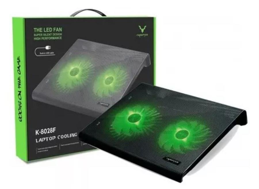 Base Refrigerante Notebook 2 Cooler Iluminado K-8028f