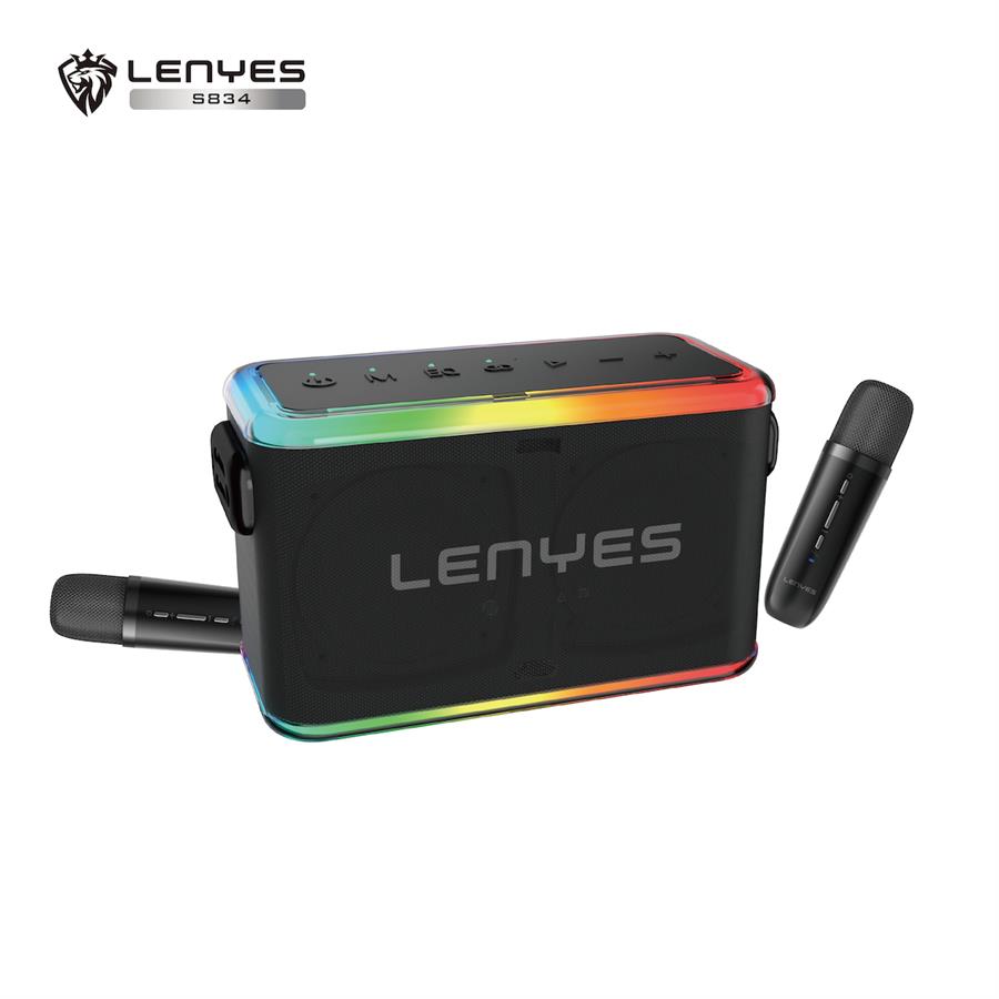 PARLANTE  LENYES  S834 KARAOKE PARTY SPEAKER  80W