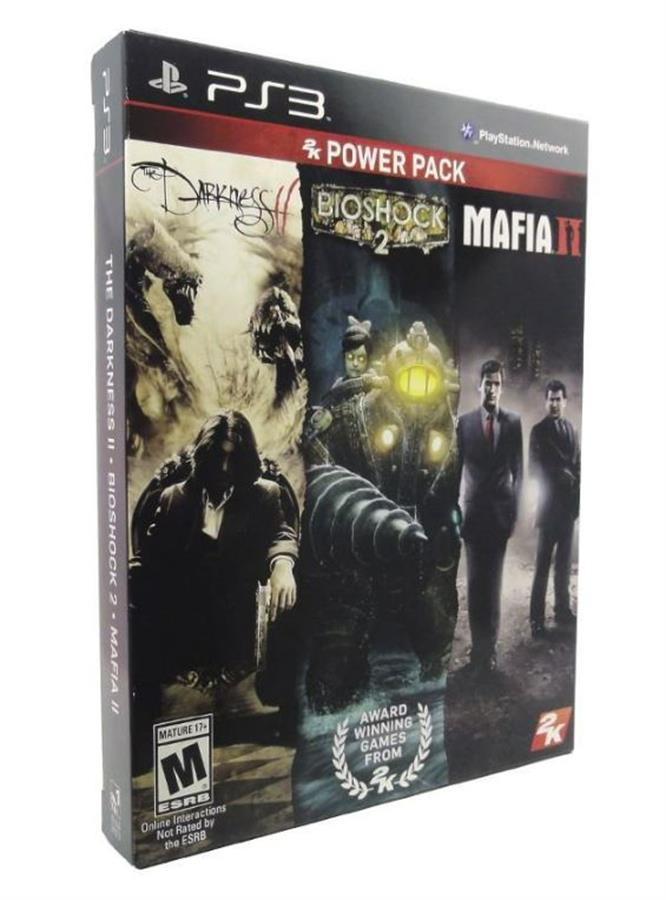 Power Pack Colección - Darkness II / Bioshock 2 / Mafia II - OB - PS3