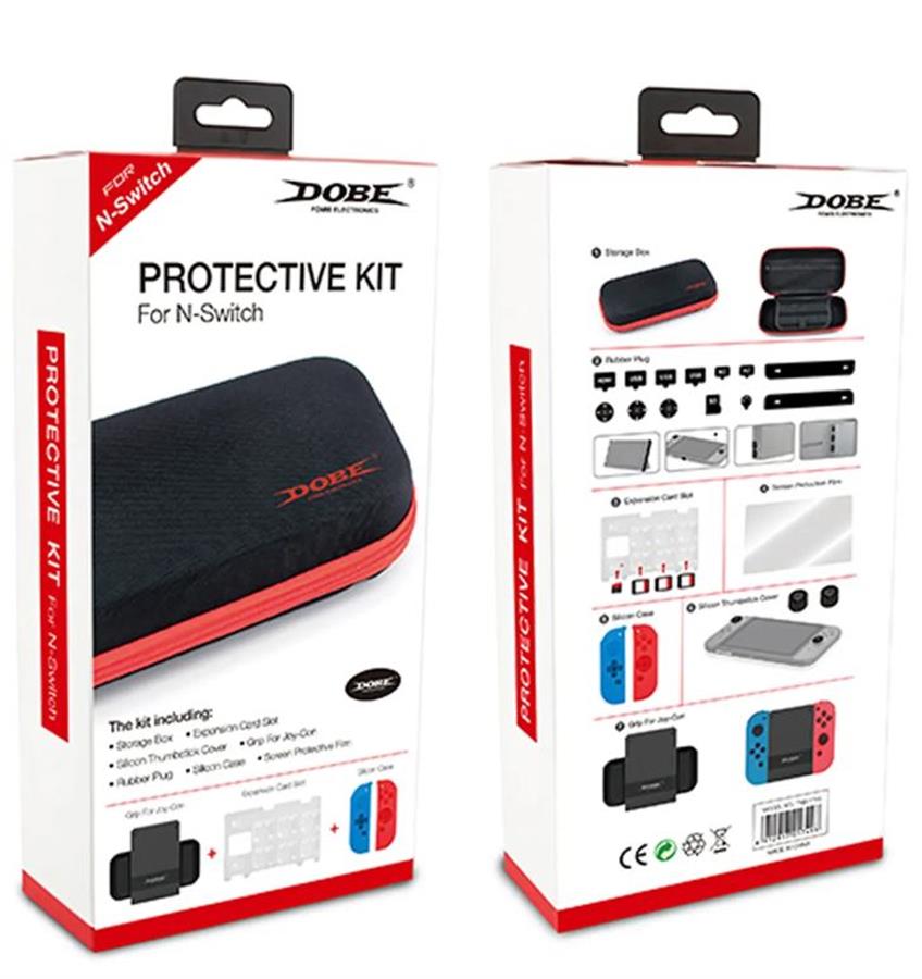 Kit Protector Para Nintendo Switch 7en1 Dobe Irm-08308
