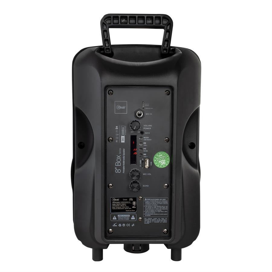 Kit Parlante Bluetooth + Microfono Mlab Street 3