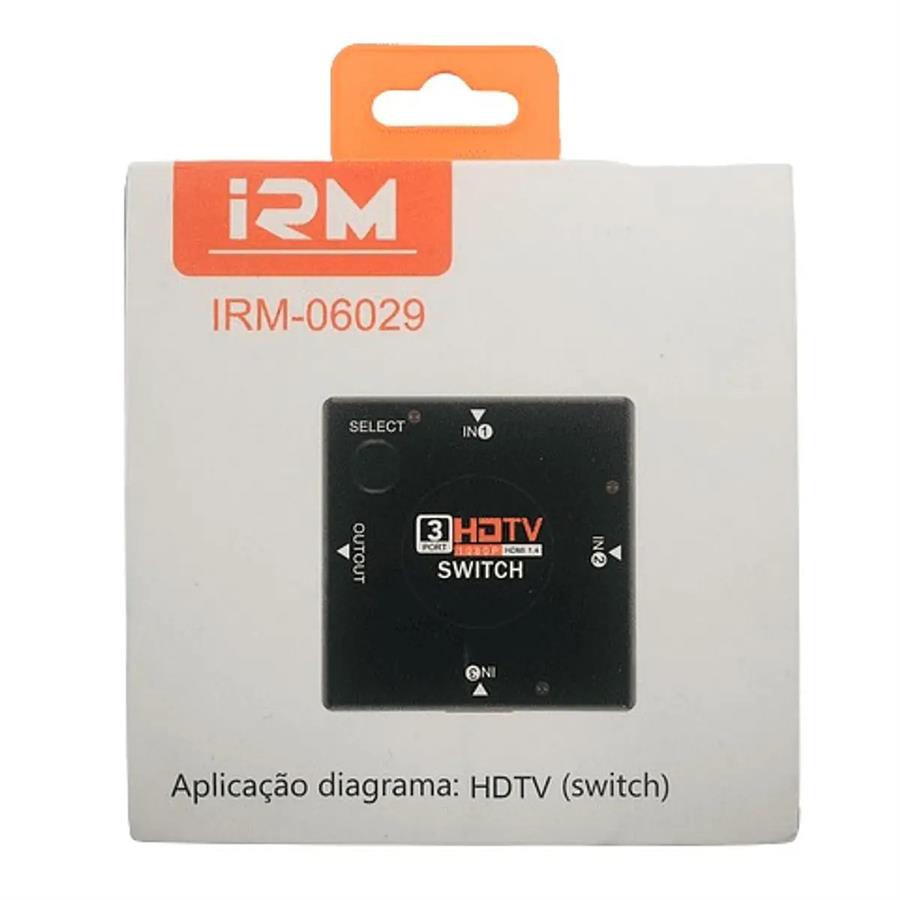 Switch Hdmi 3 in / 1 Out IRM 06029