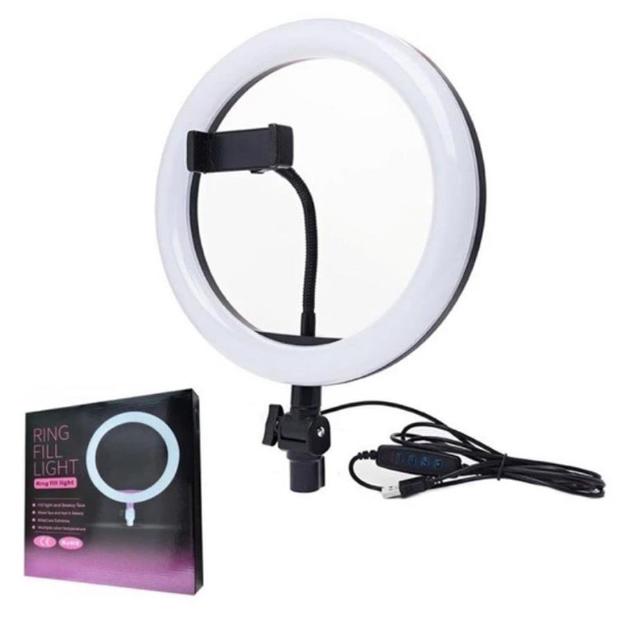 Aro Led 26cm + Tripode Zd666