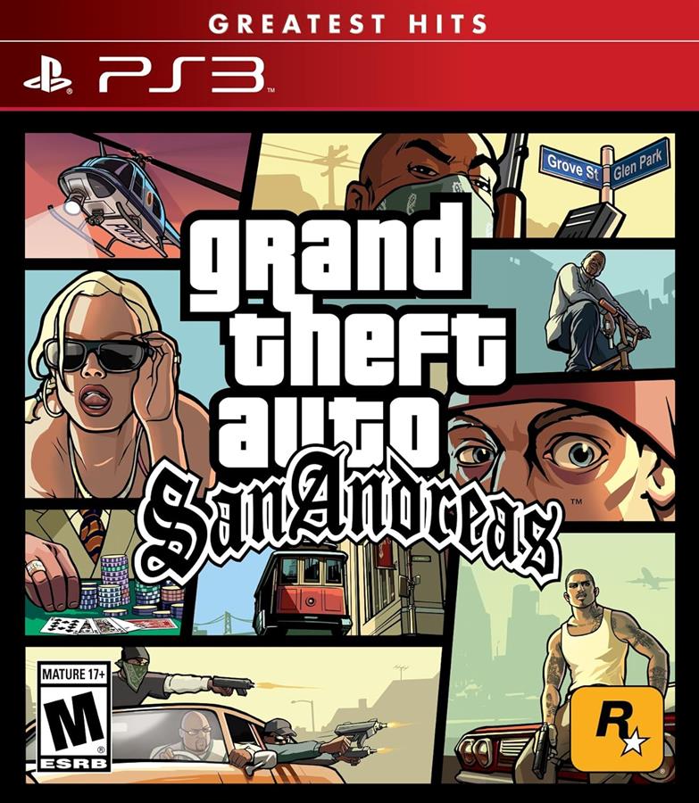 Grand Theft Auto San Andreas - OB - PS3