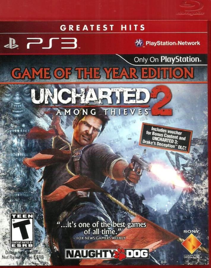 Uncharted 2: Among Thieves - OB - PS3