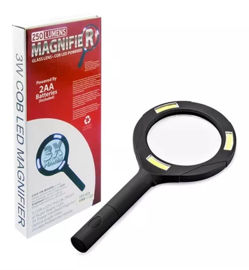 Lupa con Led 250 Lums