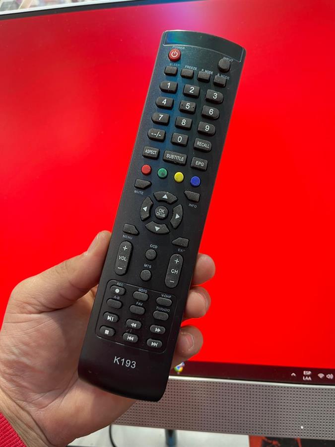 Control Remoto Tv VGH / HYUNDAY / JVC K193