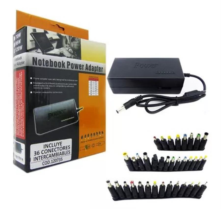 Cargador Universal Notebook 36 Puntas