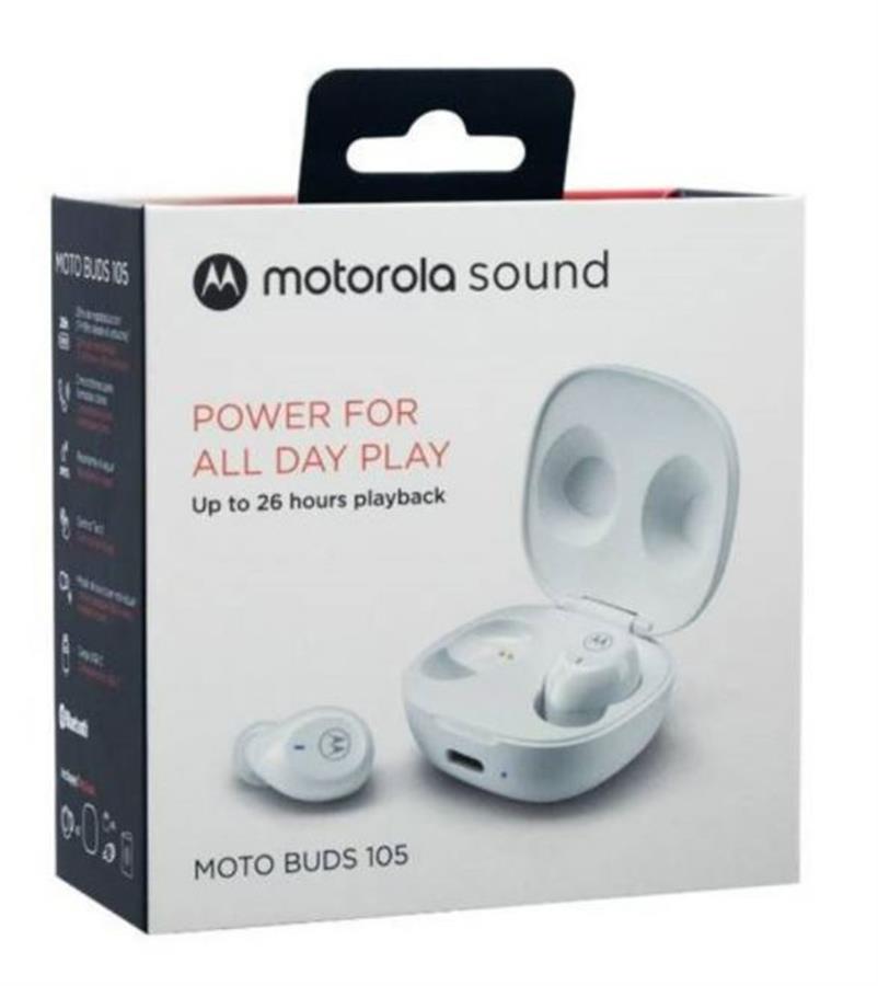 Audifonos Inalambricos Motorola Moto Buds 105 Blanco