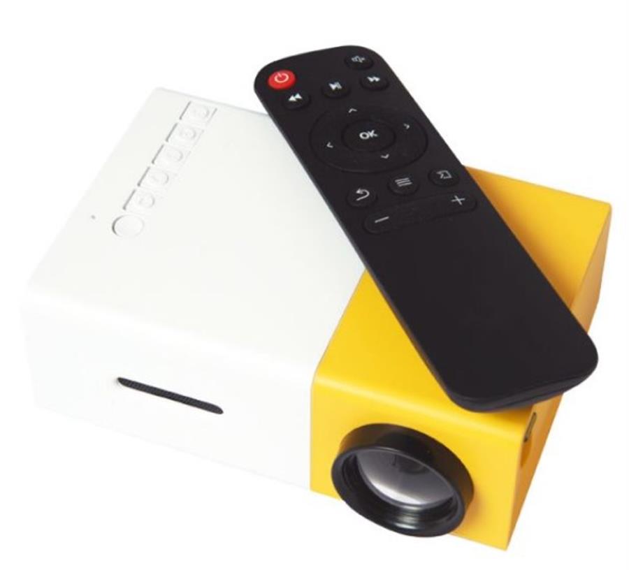Proyector Led Mini Amarillo