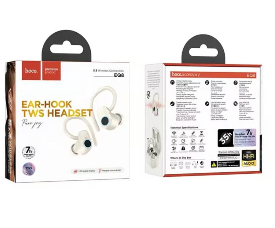 Audifonos Inalambricos Hoco Eq8 Blanco