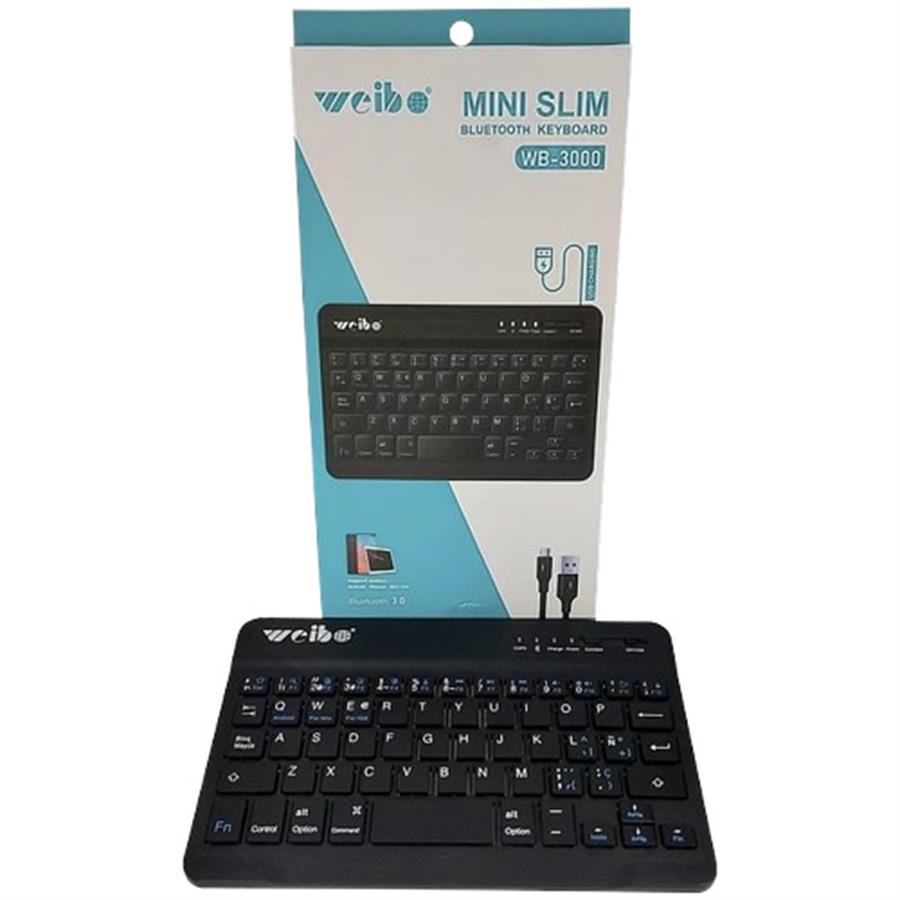 Teclado Inalambrico Bluetooth Weibo WB-3000