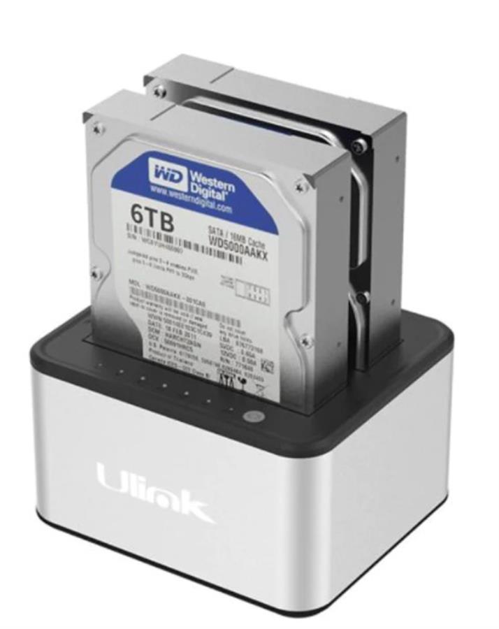 Docking Station Clonador Usb 3.0 A Sata Ulink UL-DCK250D