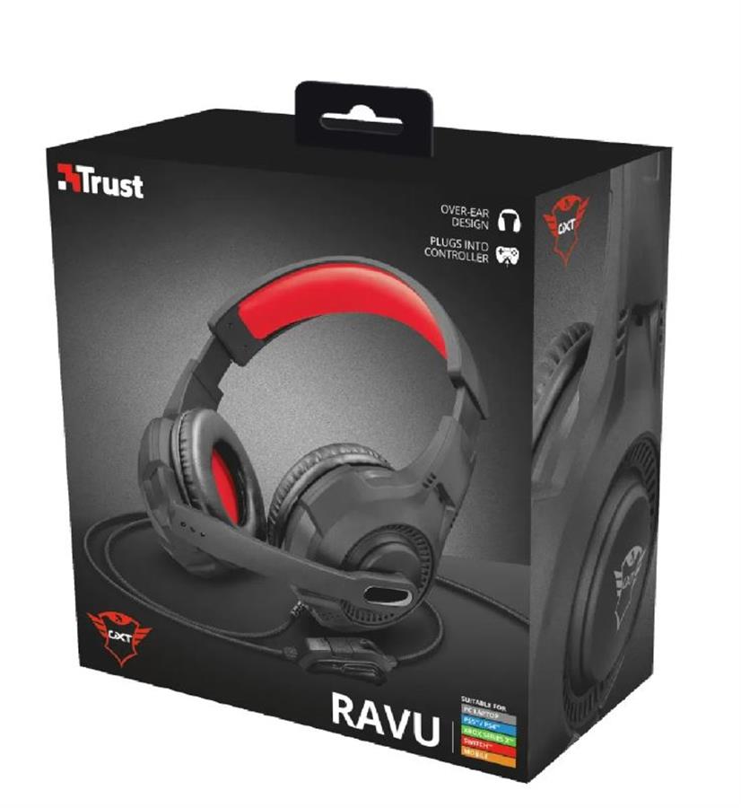 Audifonos Gamer Trust Ravu