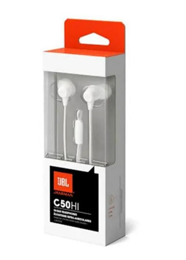 Audifonos JBL C50hi Blanco