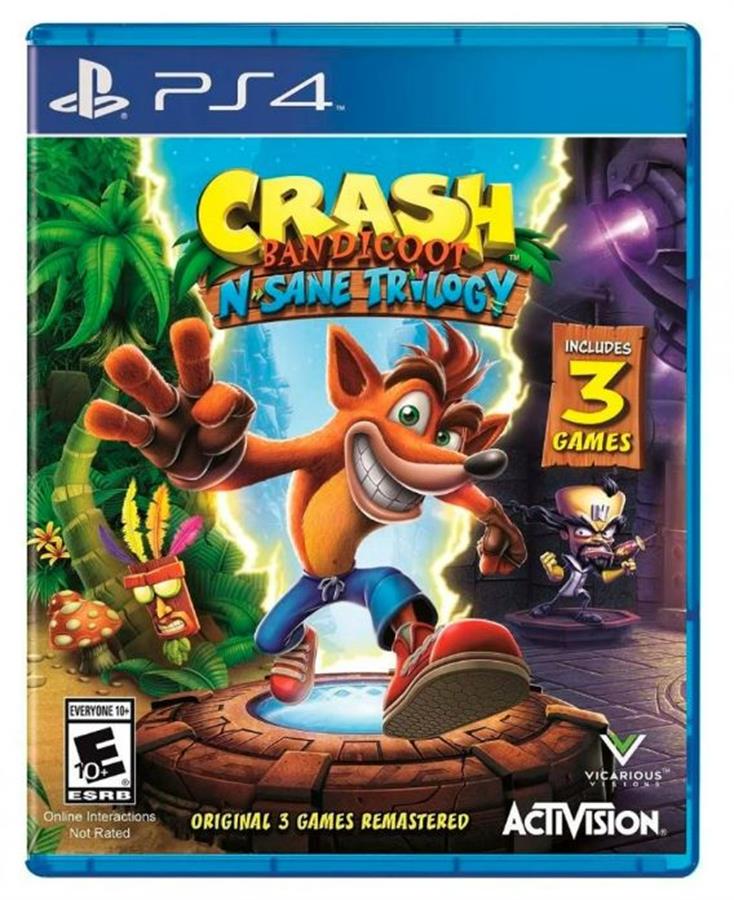 Crash Bandicoot N. Sane Trilogy - OB - PS4
