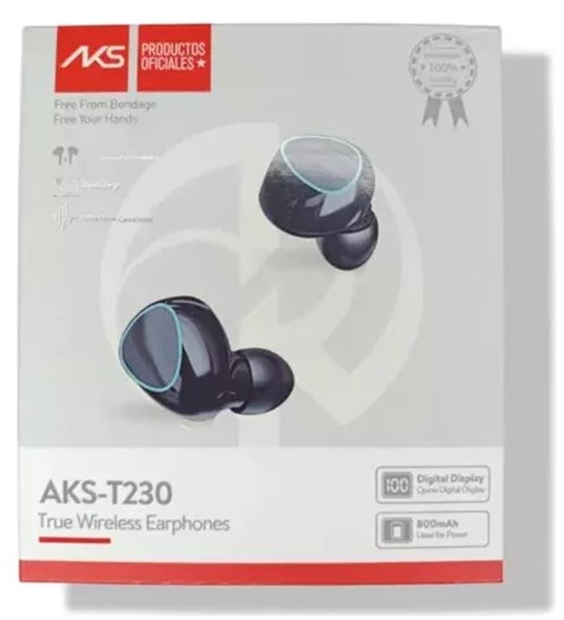 Audifonos Inalambricos con Power Bank Aks-t230