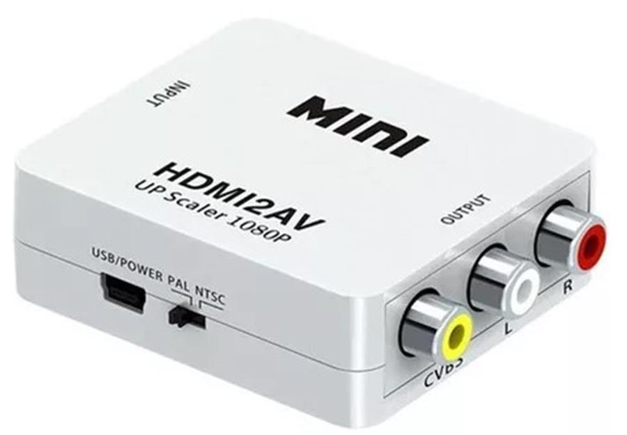 Adaptador Hdmi H a Rca H Hdmi2av