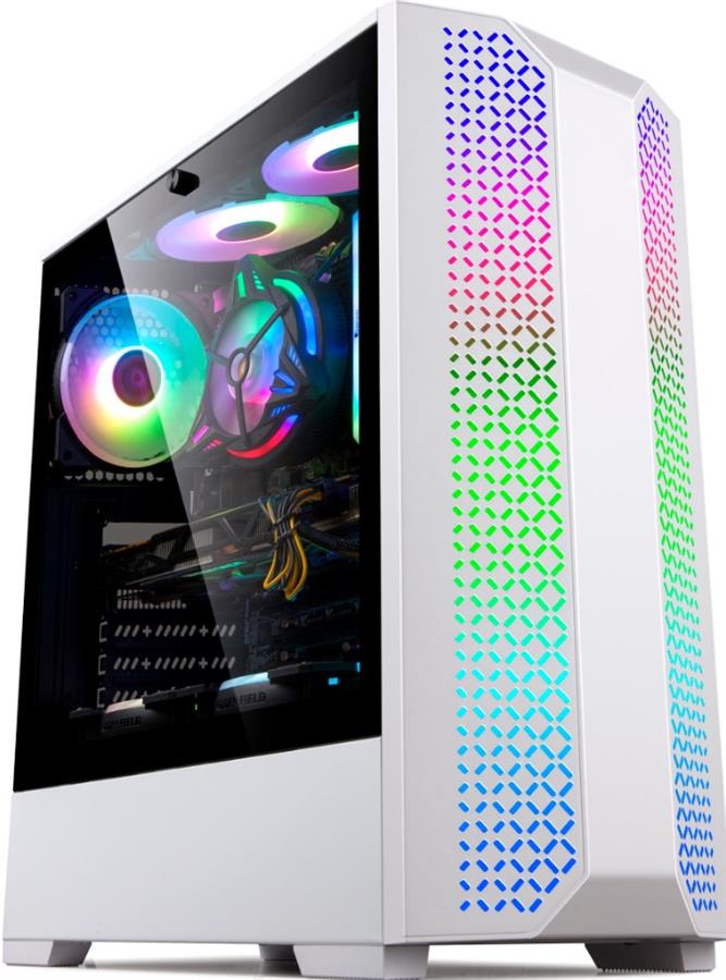 Gabinete Gamer Game Pro 7689W Blanco