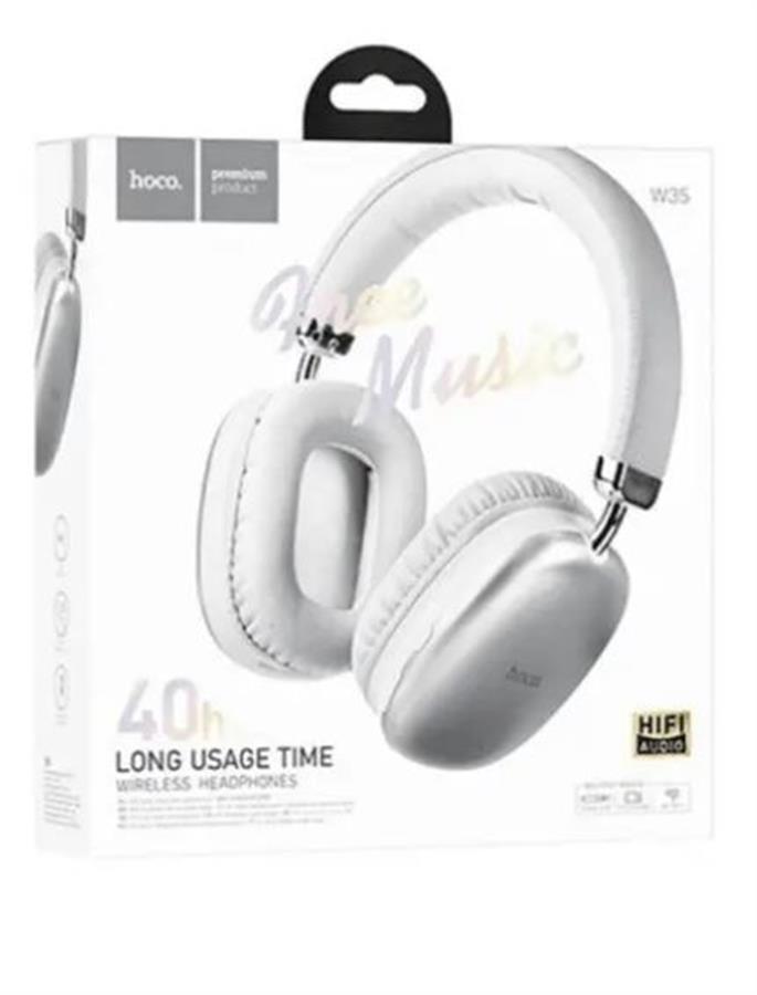 Audifonos Inalambricos W35 Gris Hoco