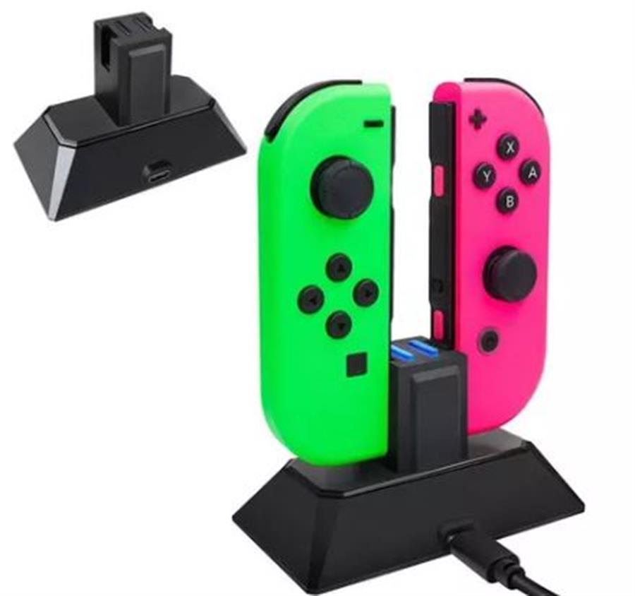Estacion De Carga Joycon Nintendo Switch Mimd Irm-07202
