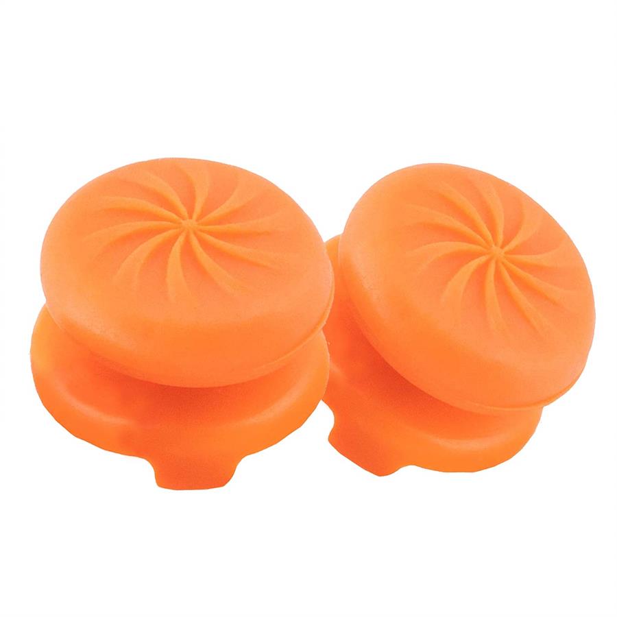 GRIPS  Ps4 PS5  Dualshock OEM NARANJA  GOMAS