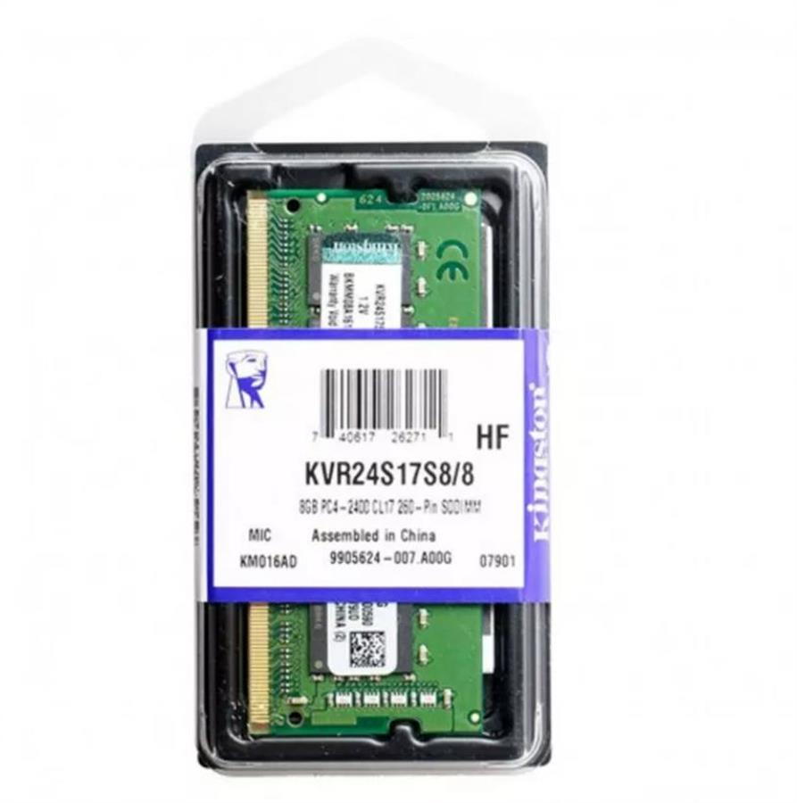 Memoria Ram Kingston DDR4 8gb 2400 mhz Sodimm