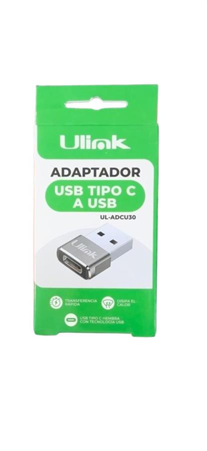 Adaptador Otg UsbC H a USB M Ul-adcu30 Ulink