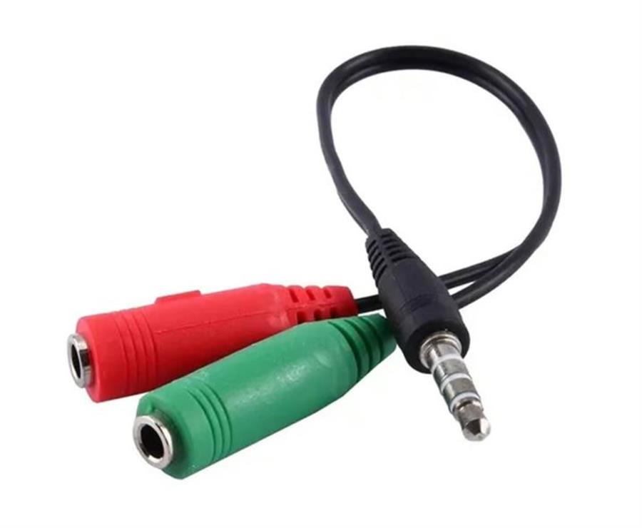 Adaptador Audio Auxiliar 3.5mm M a 2 3.5mm H Ulink