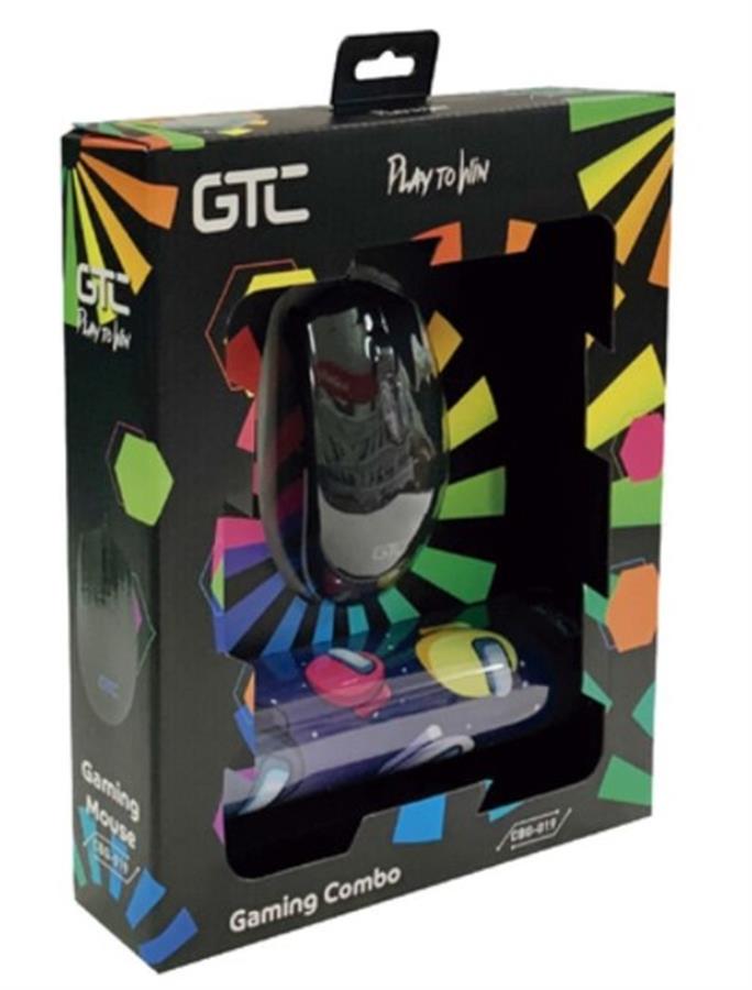 Kit Mouse + Mousepad 2en1 Gtc Cbg-019