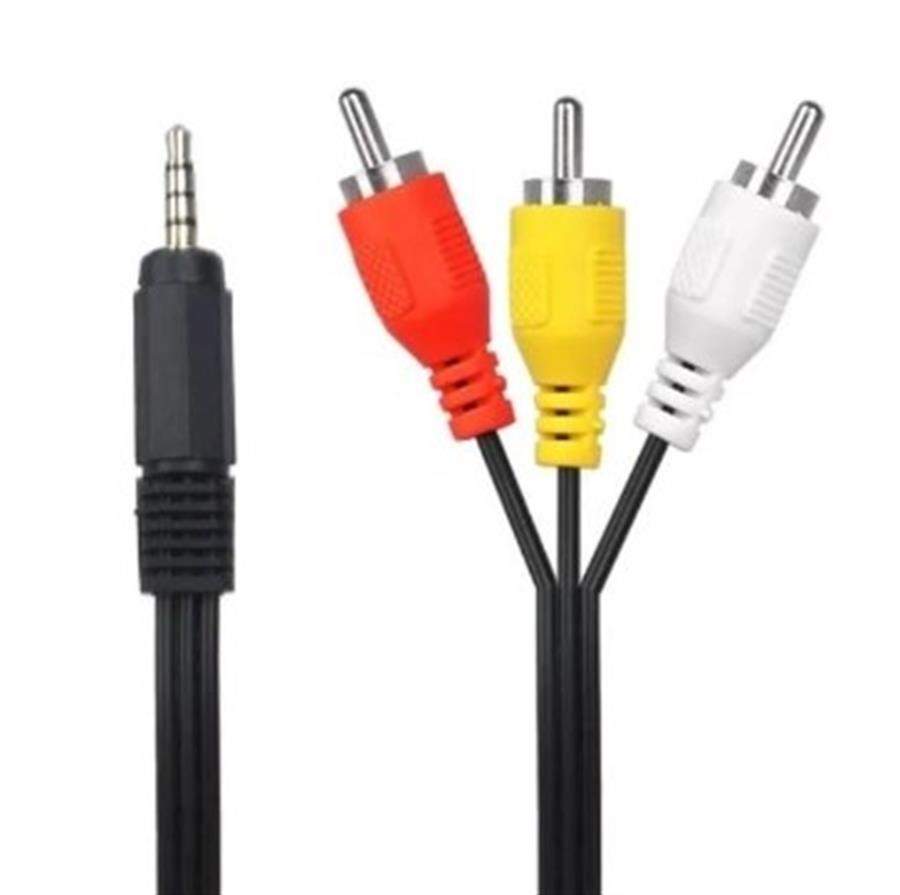 Cable Auxiliar 3.5mm M a 3 Rca 1.5mts M Irm