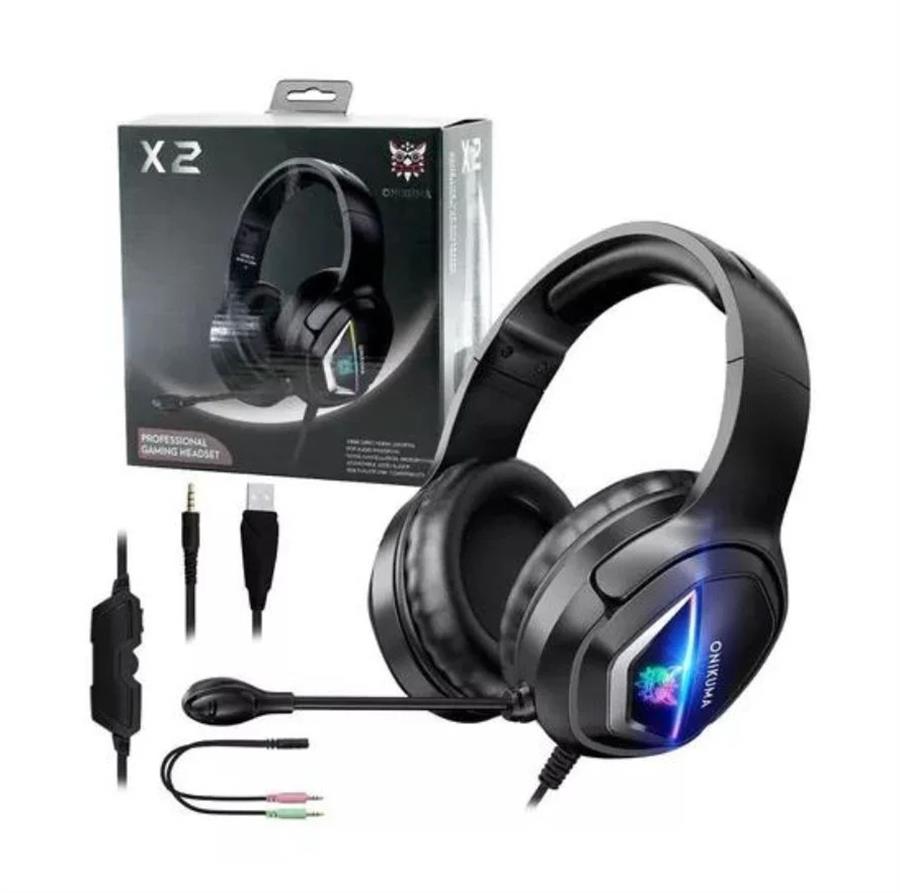 Audifonos Gamer Rgb Onikuma X2