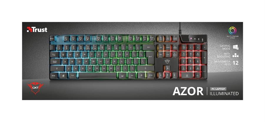 Teclado Gamer Trust Azor